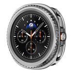 Custodia protettiva per orologio in PC con cornice metallica girevole., For Samsung Galaxy Watch8 Classic 46mm