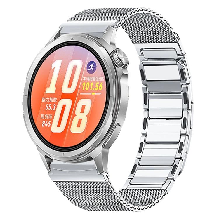 Cinturino per orologio magnetico in acciaio inossidabile a forma di I, For Huawei Watch GT Runner 2