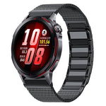 Cinturino per orologio magnetico in acciaio inossidabile a forma di I, For Huawei Watch GT Runner 2