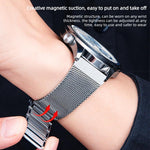 Cinturino per orologio magnetico in acciaio inossidabile a forma di I, For Huawei Watch GT Runner 2