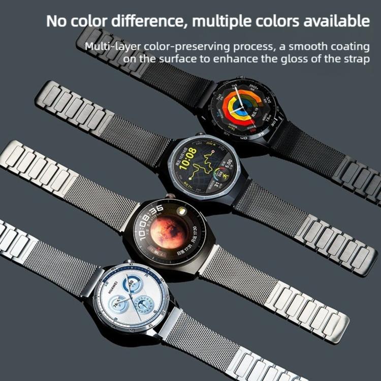 Cinturino per orologio magnetico in acciaio inossidabile a forma di I, For Huawei Watch GT Runner 2