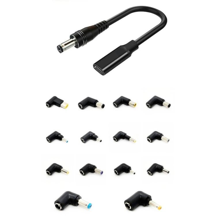 Kit 14 adattatori CC da USB-C a 100W universali