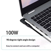 14 adattatori CC PA-100W da 100W, kit di adattatori da USB-C/Type-C femmina a CC maschio da 100W