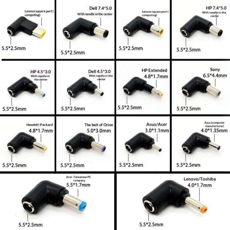 Kit 14 adattatori CC da USB-C a 100W universali