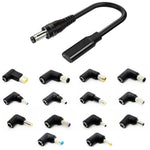 Kit 14 adattatori CC da USB-C a 100W universali