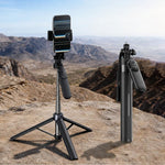 Selfie stick treppiede stabilizzato 4 assi Bluetooth 1,3m