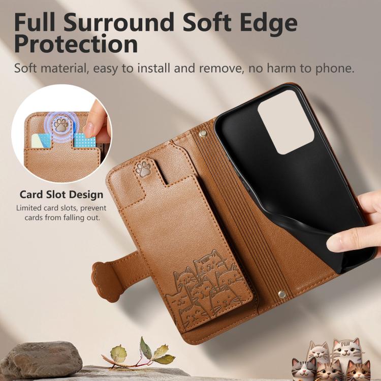 Portafoglio a forma di gatto con cerniera, custodia per telefono in ecopelle con cinturino, For Galaxy Note 20 Ultra, For Galaxy Note 20, For Galaxy S20 Ultra 5G, For Galaxy S20+ 5G