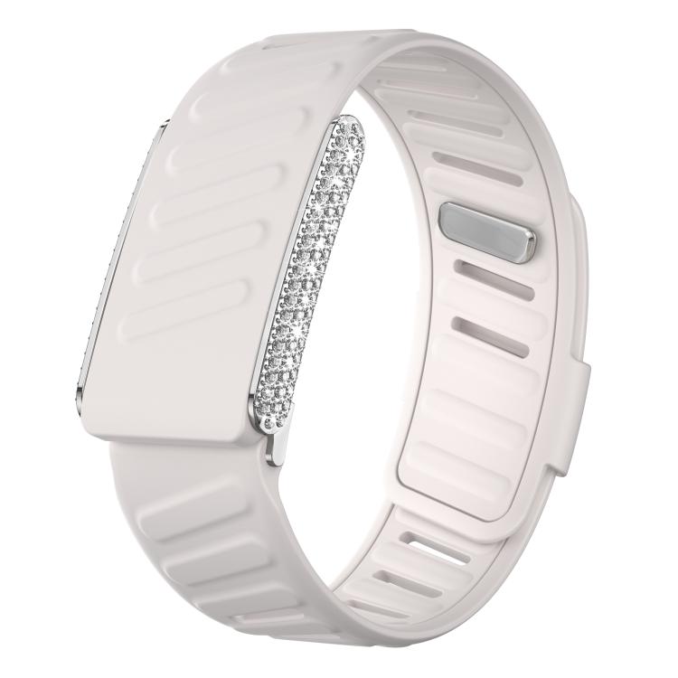Cinturino per orologio in silicone bicolore stile diamante completo, For WHOOP 5.0 Regular