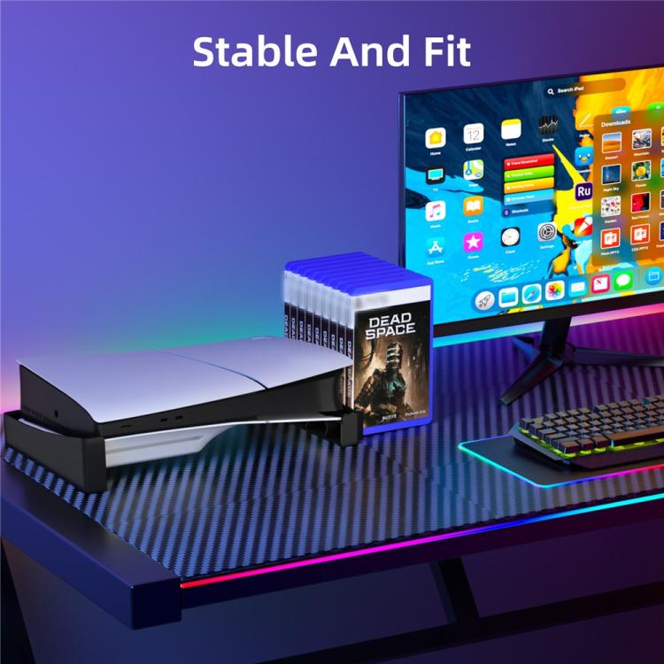 Base di raffreddamento per 12 dischi di gioco in edizione digitale per PS5 Pro / PS5 Slim
