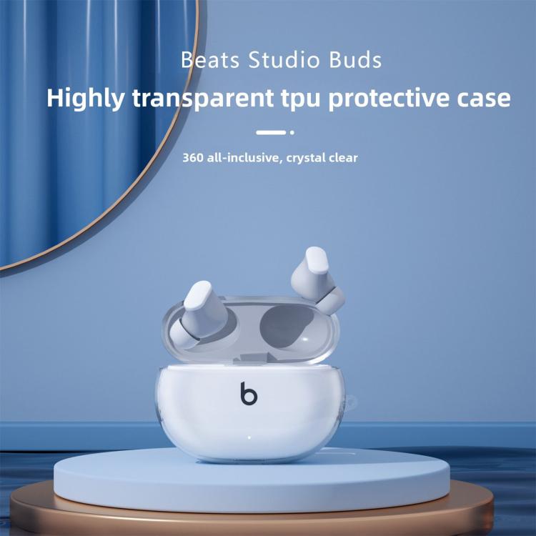 Custodia per auricolari in morbido TPU con copertura completa e riduzione del rumore., For Beat Studio Buds+