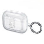 Custodia per auricolari ultra trasparente con chiusura di sicurezza a un tocco., For Airpods Pro 3