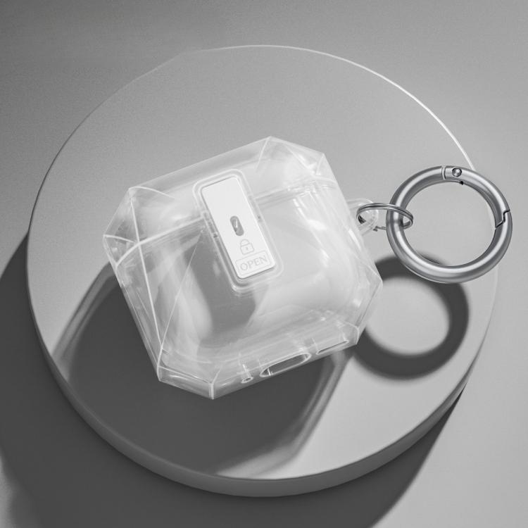 Coperchio protettivo trasparente magnetico con apertura automatica a ribalta, For Airpods 4