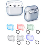 Custodia protettiva per auricolari in TPU ad alta trasparenza integrata e copertura completa., For Airpods Pro 3, For Airpods Pro 2