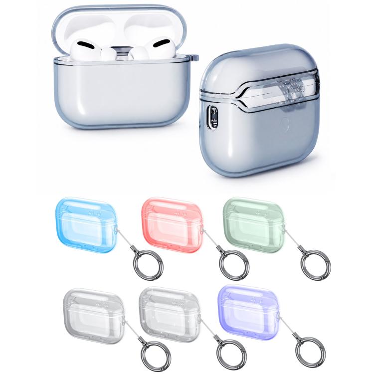 Custodia protettiva per auricolari in TPU ad alta trasparenza integrata e copertura completa., For Airpods Pro 3, For Airpods Pro 2