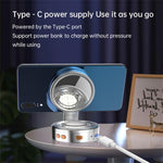 K08 Luce LED magnetica per selfie con 3 temperature colore