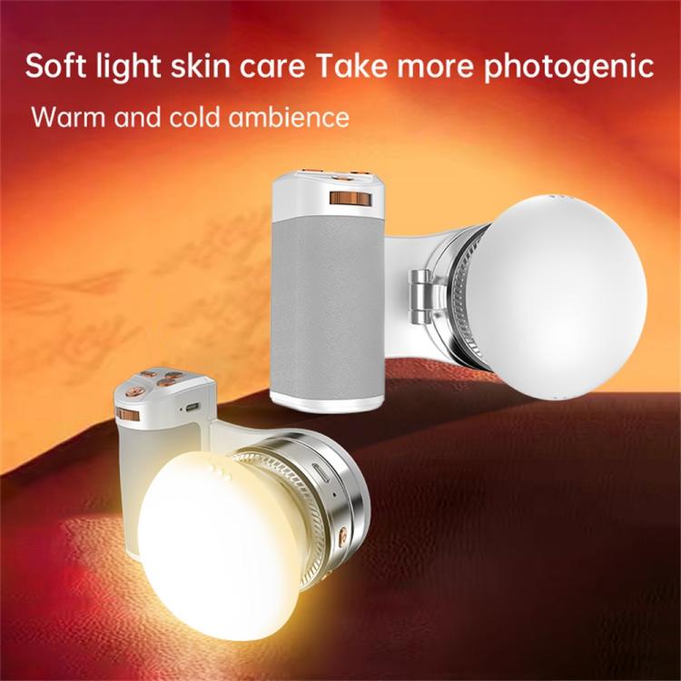 K08 Luce LED magnetica per selfie con 3 temperature colore
