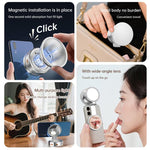 K08 Luce LED magnetica per selfie con 3 temperature colore