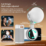 K08 Luce LED magnetica per selfie con 3 temperature colore