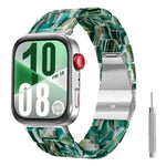 Cinturino per orologio in resina con chiusura a farfalla e tre perline, completo di strumento per la rimozione., For Huawei Watch Fit 5 / Fit 5 Pro / Fit 4