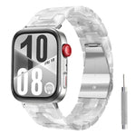 Cinturino per orologio in resina con chiusura a farfalla e tre perline, completo di strumento per la rimozione., For Huawei Watch Fit 5 / Fit 5 Pro / Fit 4