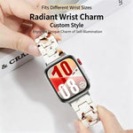 Cinturino per orologio in resina con chiusura a farfalla e tre perline, completo di strumento per la rimozione., For Huawei Watch Fit