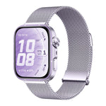 Cinturino per orologio in acciaio inossidabile milanese a due sezioni con doppia chiusura magnetica., For Huawei Watch Fit 5 / Fit 5 Pro / Fit 4