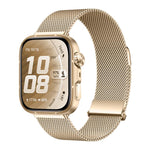Cinturino per orologio in acciaio inossidabile milanese a due sezioni con doppia chiusura magnetica., For Huawei Watch Fit 5 / Fit 5 Pro / Fit 4