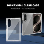 Custodia per telefono LeReach TOC Clear Series in composito TPU acrilico ibrido antiurto., For Galaxy Z Fold8 5G, For Galaxy Z Fold8 Ultra  5G