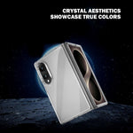 Custodia per telefono LeReach TOC Clear Series in composito TPU acrilico ibrido antiurto., For Galaxy Z Fold8 5G, For Galaxy Z Fold8 Ultra  5G