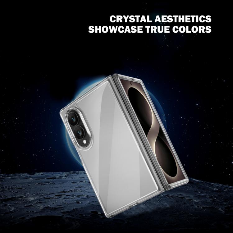 Custodia per telefono LeReach TOC Clear Series in composito TPU acrilico ibrido antiurto., For Galaxy Z Fold8 5G, For Galaxy Z Fold8 Ultra  5G
