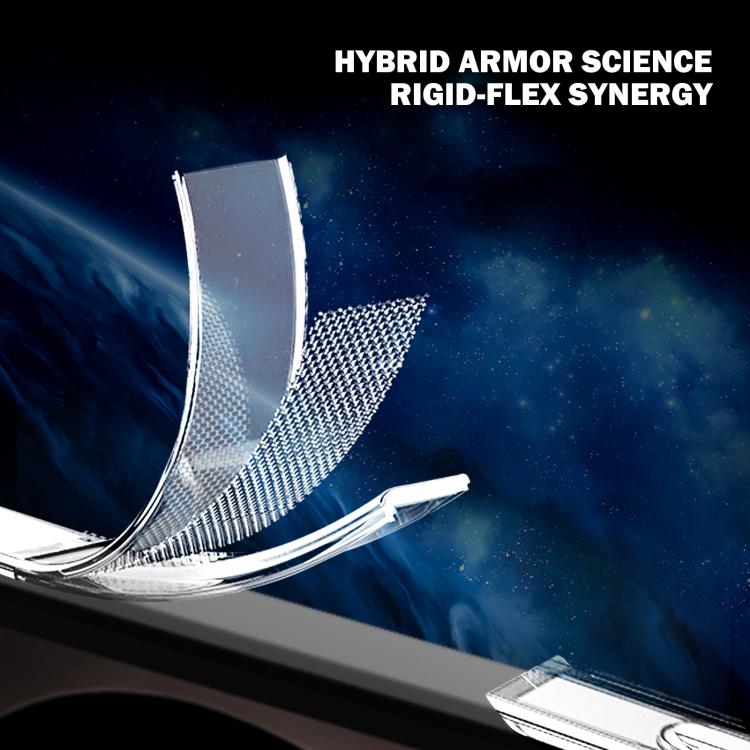 Custodia per telefono LeReach TOC Clear Series in composito TPU acrilico ibrido antiurto., For Galaxy Z Fold8 5G, For Galaxy Z Fold8 Ultra  5G