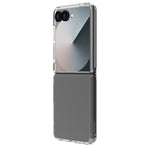 Custodia per telefono LeReach TOC Clear Series in composito TPU acrilico ibrido antiurto., For Galaxy Z  Flip 8 5G