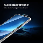Custodia per telefono LeReach TOC Clear Series in composito TPU acrilico ibrido antiurto., For Galaxy Z  Flip 8 5G