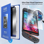 Scatola per libri Camera antipolvere Console di gioco istantanea ad alta definizione antipolvere Pellicola in vetro temperato, For Nintendo Switch 2