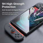 2 pezzi Scatola libro Camera senza polvere Luce viola Console di gioco istantanea senza polvere Pellicola in vetro temperato, For Nintendo Switch 2