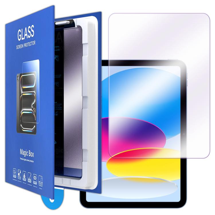 Pellicola vetro temperato viola per iPad 2026 2025 2022