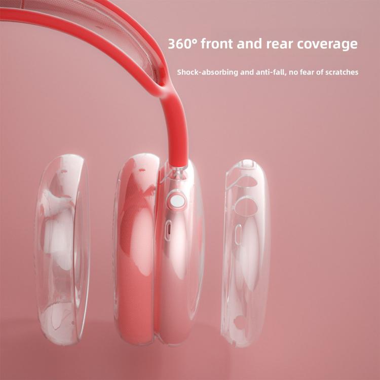 Cuffie circumaurali a copertura totale con custodia protettiva in morbido TPU, For Airpods Max 2 / 1
