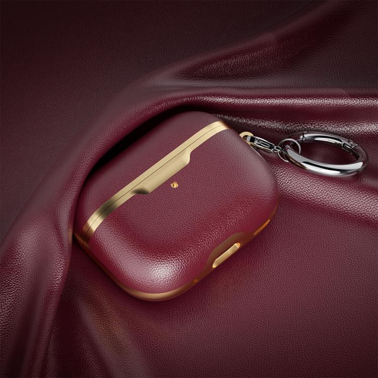 Custodia protettiva in ecopelle con copertura completa per uso aziendale, For Airpods Pro 2