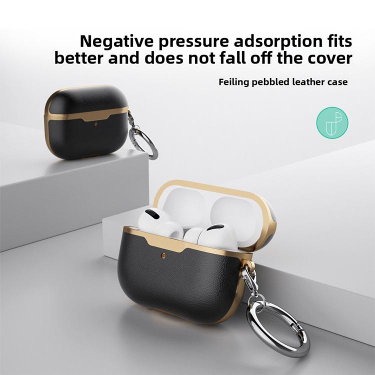 Custodia protettiva in ecopelle con copertura completa per uso aziendale, For Airpods Pro 2