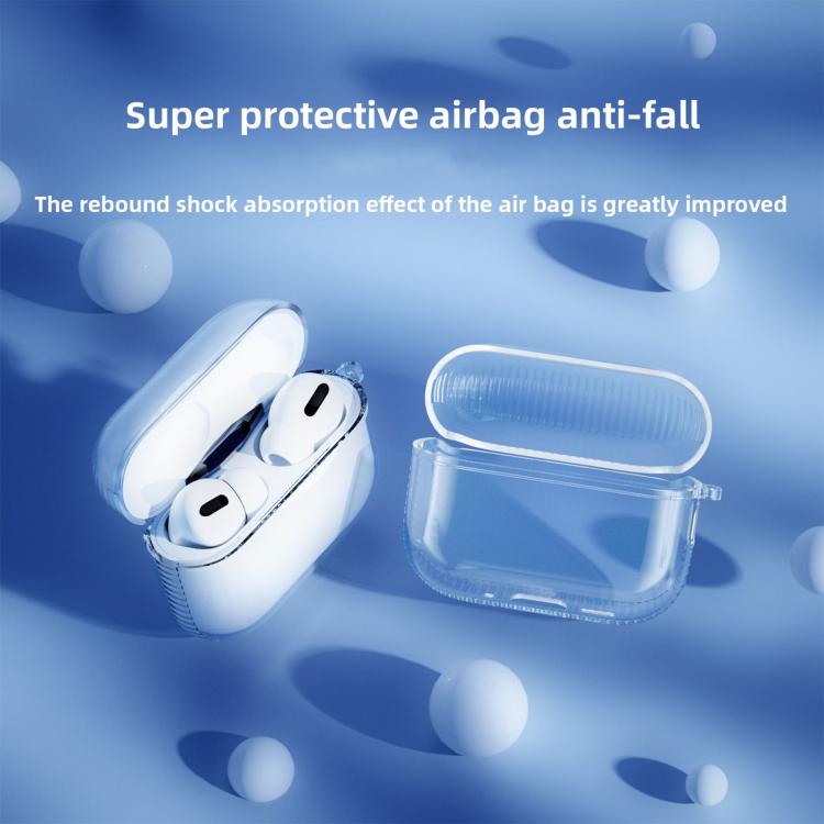 Custodia per auricolari integrata, antiurto e con imbottitura ad aria, a copertura totale., For Airpods Pro 2
