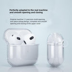 Cover protettiva per auricolari in cartone ondulato antiurto con imbottitura ad aria, For Airpods 3