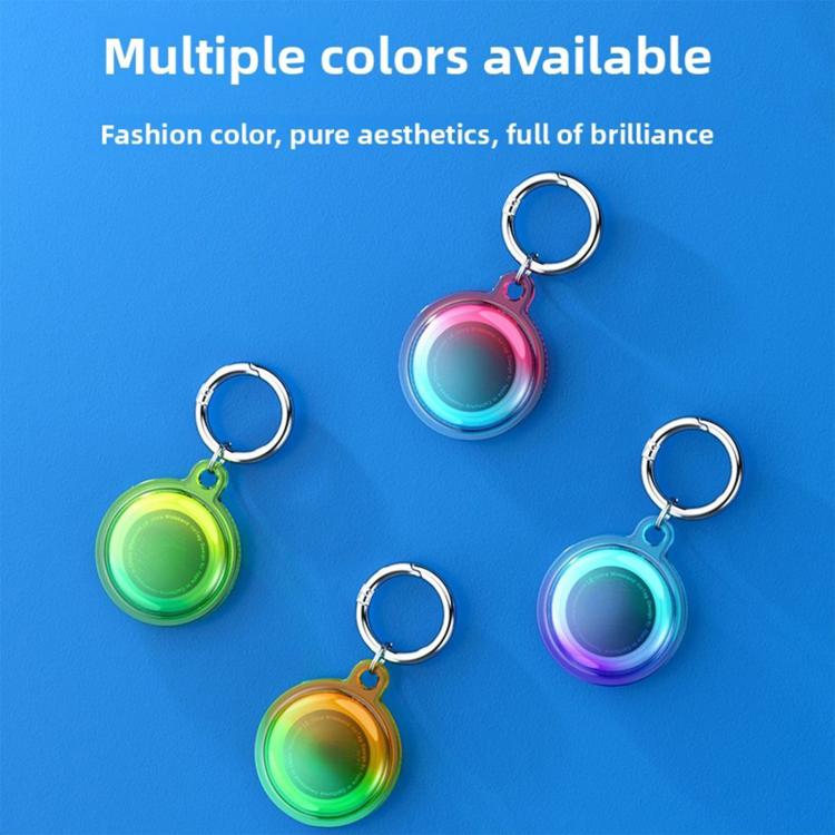 Cover protettiva antiurto in TPU per portachiavi con copertura completa, For AirTag 2nd Gen / AirTag 1st Gen