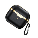 Custodia protettiva antiurto in similpelle galvanizzata, For Airpods 3