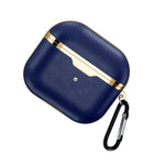 Custodia protettiva antiurto in similpelle galvanizzata, For Airpods 3