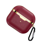 Custodia protettiva antiurto in similpelle galvanizzata, For Airpods 3
