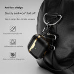 Custodia protettiva antiurto in similpelle galvanizzata, For Airpods 3