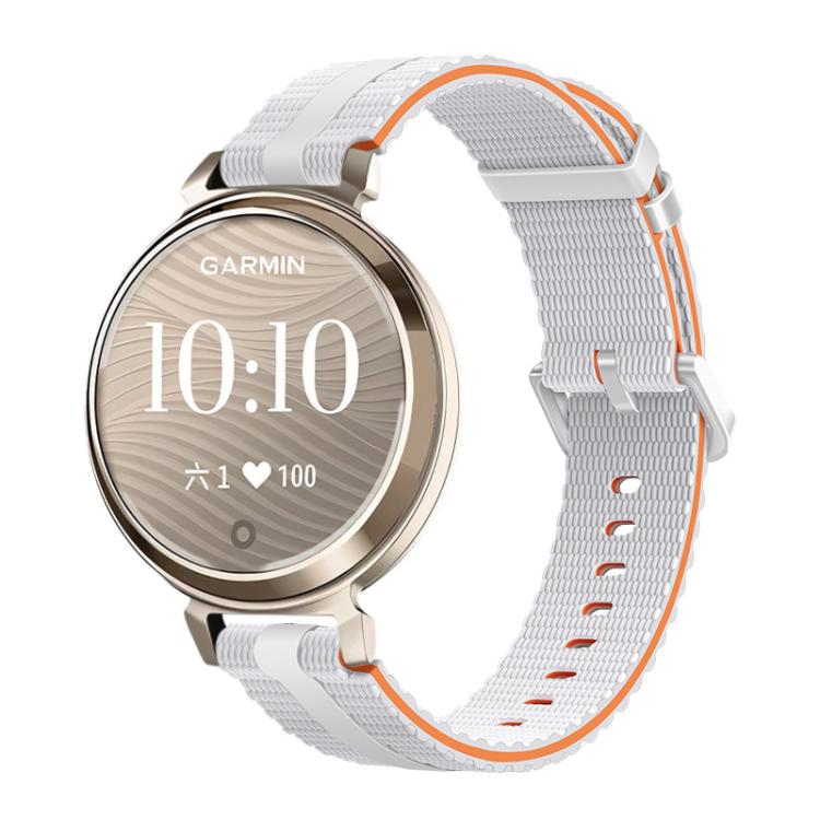 Cinturino per orologio in silicone con motivo a linee, For Garmin Lily 2