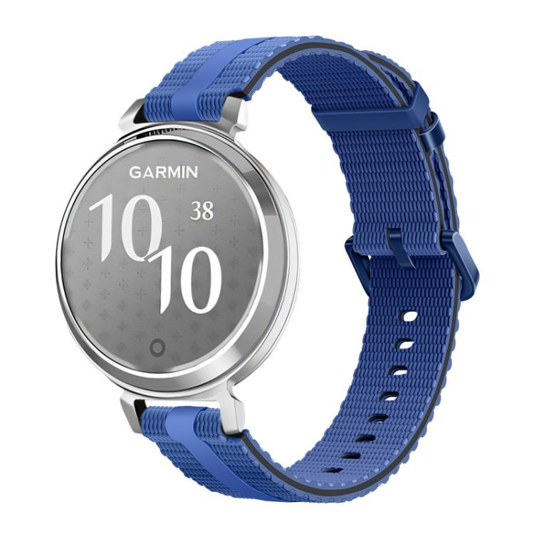 Cinturino per orologio in silicone con motivo a linee, For Garmin Lily 2