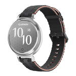Cinturino per orologio in silicone con motivo a linee, For Garmin Lily 2