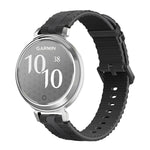 Cinturino per orologio in silicone con motivo a linee, For Garmin Lily 2